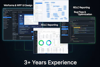 develop c sharp net desktop apps winforms wpf