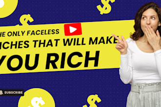 make you a thumbnail for your business or finance vidoes