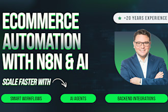 automate ecommerce processes with advanced ai, n8n