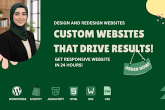 do wordpress,shopify website design,rebuild or redesign