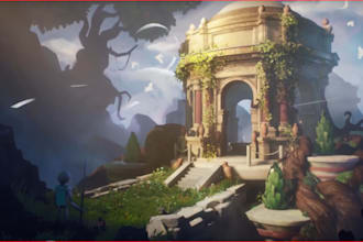 build realistic and stylized 3d game environments with pbr textures and lighting