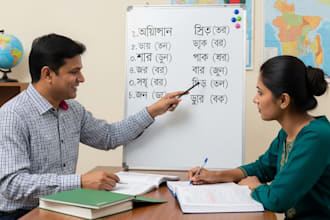 teach spoken bengali class for all age