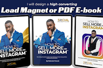 design a high converting lead magnet or ebook PDF