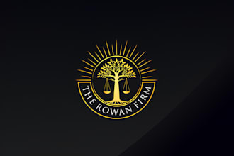 do modern attorney, legal or law firm logo