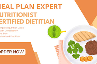 be your nutritionist for weight loss and personalized diet plan