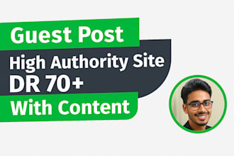 publish SEO guest posts on high authority sites