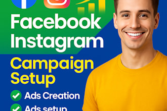 setup high converting facebook ads and instagram ads