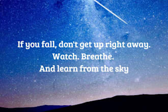 design aesthetic instagram quote posts with your message