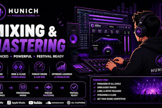 make your edm song loud, clean and release ready