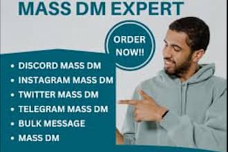 do telegram mass dm, twitter mass dm, force invite, token promotion and bulk sms