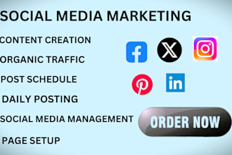 manage instagram, tiktok, linkedin, x, threads, and more for your business