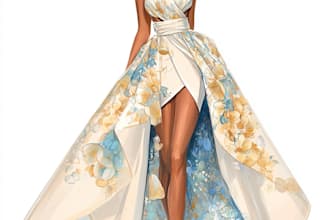 design fashion apparel flat sketch illustration