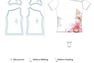 make accurate sewing patterns for t shirt,dress,and more