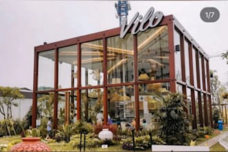 do exterior design 3d modeling and commercial architectural 3d rendering