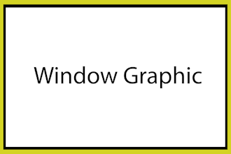 do professional shopfront, storefront window graphic