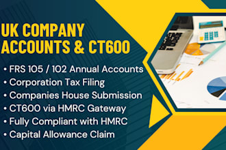 be your UK accountant and prepare company accounts and corporation tax returns