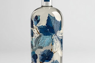 create organic product packaging or label design