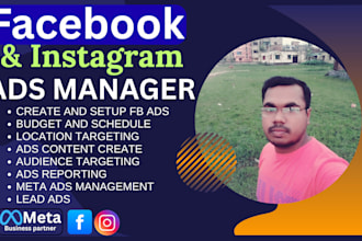 be your facebook meta ads and instagram campaign manager