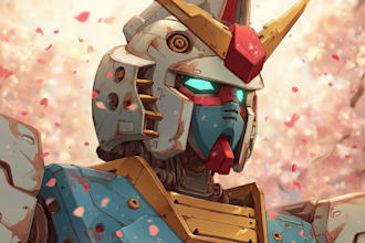 create gundam, transformer, robot, armor, mecha