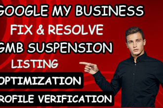 fix google my business profile verification gmb reinstatement suspension lising