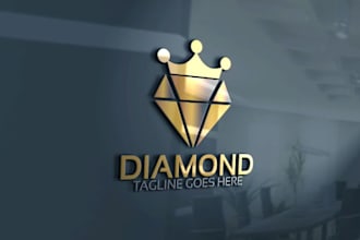 do feminine, beauty, jewelry, diamond, cosmetics logo design