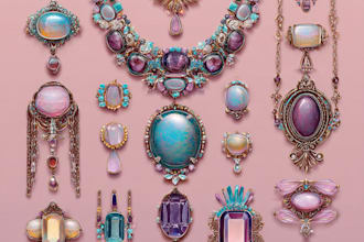 design fashionable jewelry pieces and collections