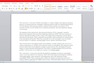 write professional research summaries and reports