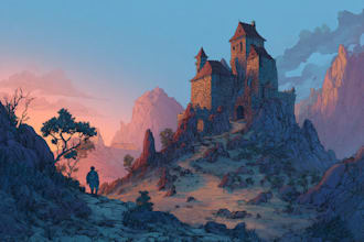 draw landscape illustrations and backgrounds