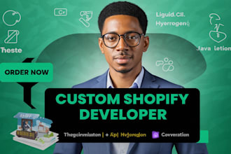 build or redesign your shopify store or hydrogen storefront with oxygen hosting
