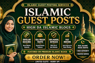 boost SEO with islamic guest posting on high authority blogs