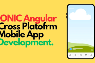 make ionic cross platform mobile app