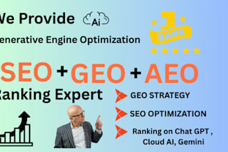 rank your site in ai with SEO GEO and aeo for chatgpt gemini google usa