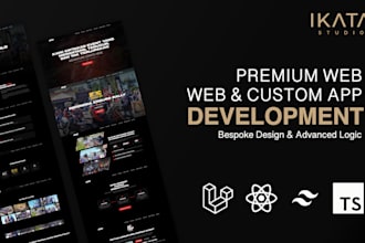 develop premium websites, custom webs, and mobile ecosystems