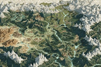 do fantasy map design map maker vector map illustration