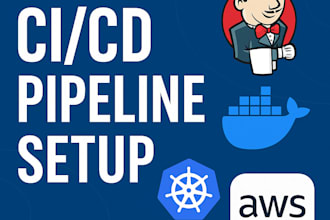 setup ci cd pipeline with jenkins, docker,kubernetes, and AWS