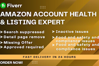 fix amazon account health, listing errors, suppressed listing, variation issue