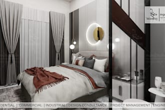 create 3d realistic interior design