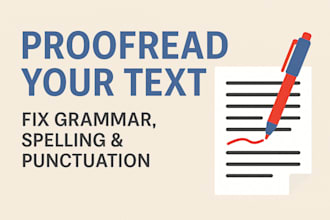 proofread your english, polish or russian text