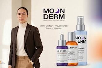 design a brand identity for your beauty or skincare brand