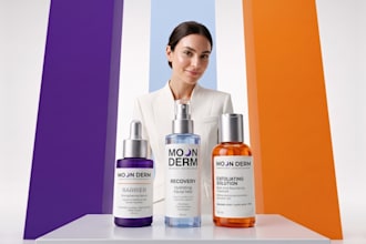 design a brand identity for your beauty or skincare brand