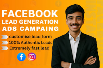 create and optimize facebook and instagram leads generation ads
