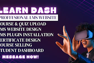 build webflow lms online course website learndash lms tutor lms course upload