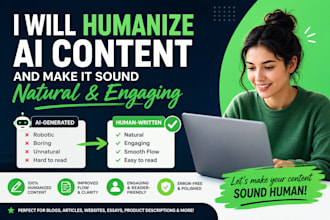 reword ai generated  content to sound human written