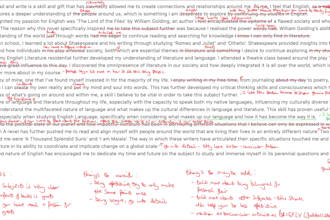 edit your personal statement