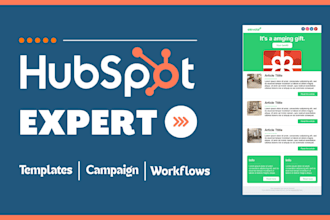 do professional hubspot email template for email marketing
