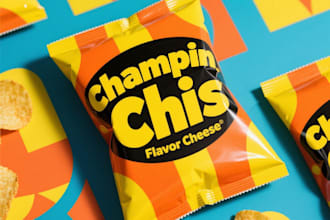 make custom bag and chips design for you