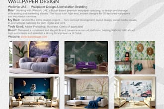 design custom wallpaper murals for bedroom, office, kids room or any wall