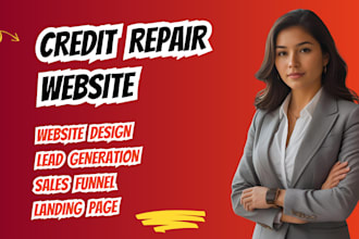 build credit repair website lead generation funnel credit repair automation