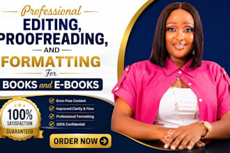 book editing, proofreading, and manuscript formatting