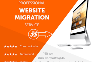 migrate wordpress live website to new one